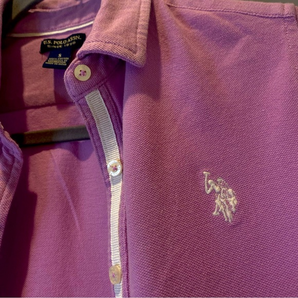 US Polo Button Up Long Sleeve Shirt - Picture 5 of 7